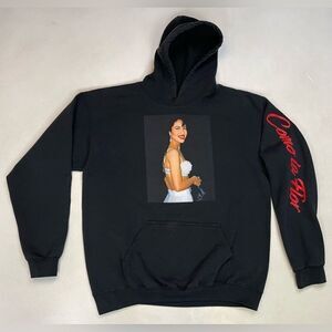 Selena Pullover Hoodie Men Large Black Music
